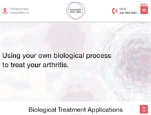Tablet Screenshot of macquariestemcells.com